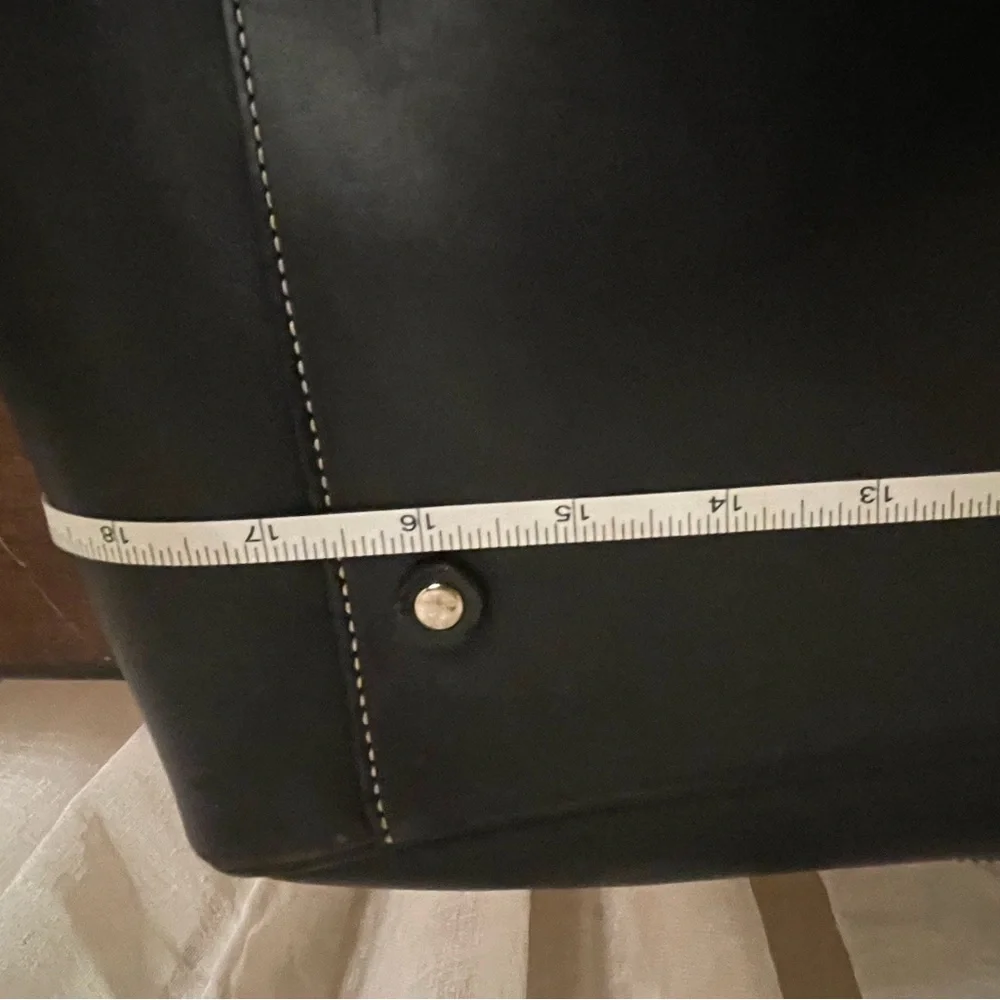 Coach leather and canvas small overnight bag